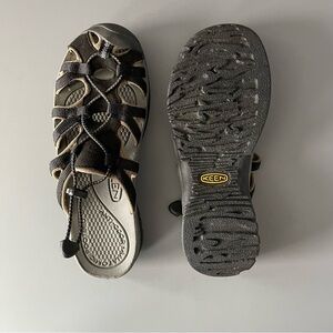 KEEN Newport H2 Slide Webbing Sandals 9 Hiking Trail Outdoors Waterproof REI